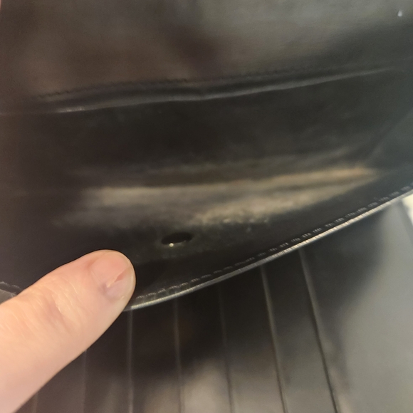 Cartier Vintage Panthère Long Wallet Black Leather - Picture 13 of 14